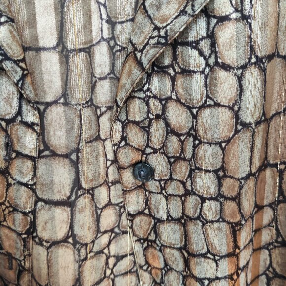 Luxurious Print Blouse Size 18 - Picture 2 of 3